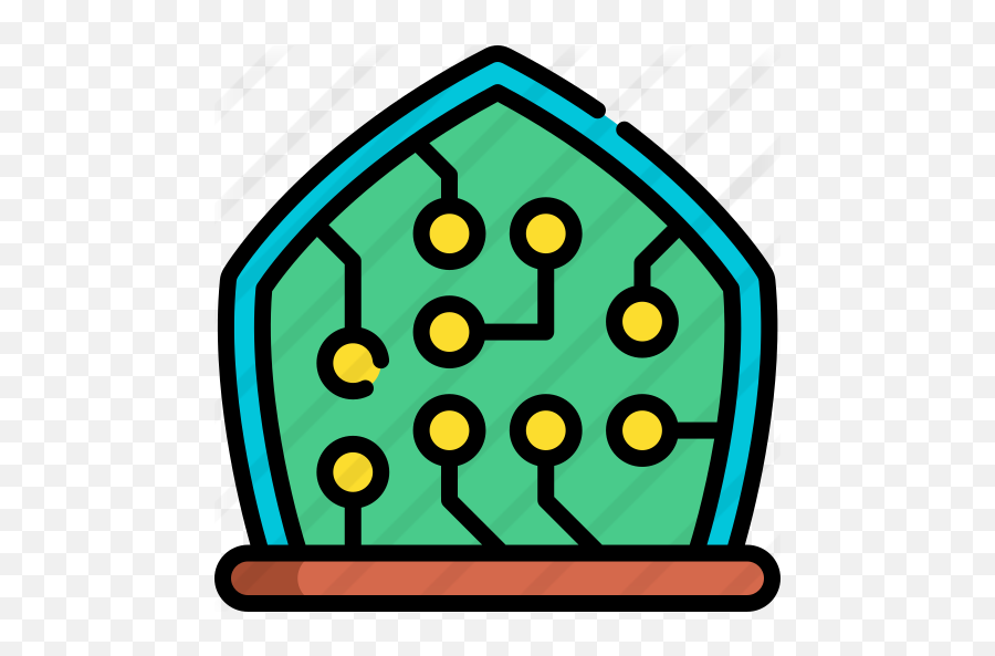 Smart Greenhouse - Free Electronics Icons Icono De Invernadero Inteligente Png,Greenhouse Png