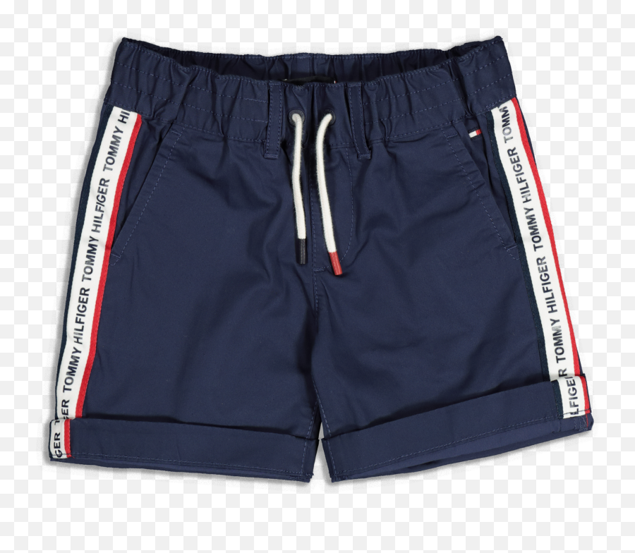 Tommy Jeans Kids Hilfiger Tape Chino Short Black Iris - Board Short Png,Tommy Hilfiger Logo Png