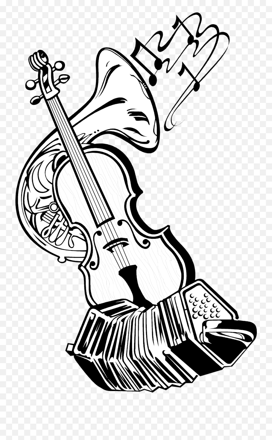 Musical Instruments - Drawings Of Music Instrument Png,Instruments Png