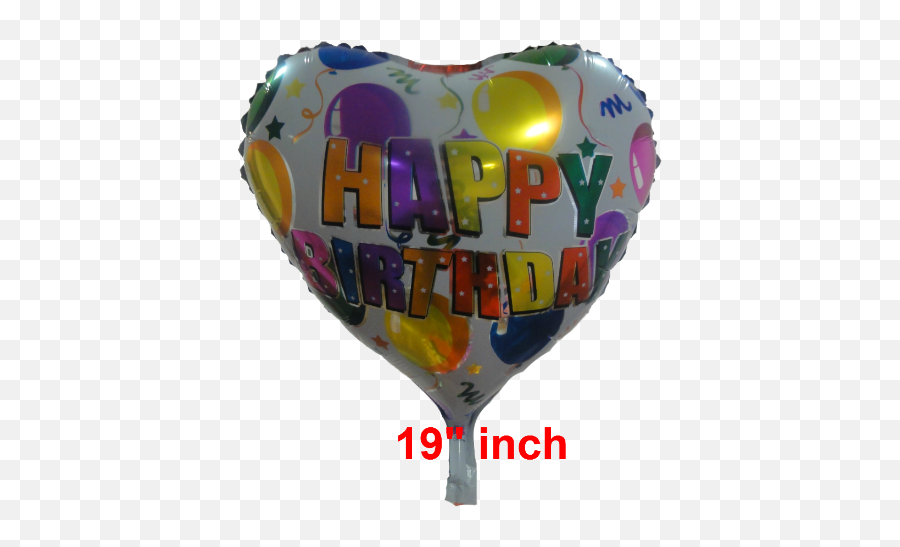 Happy Birthday Heart - Heart Happy Birthday Balloons Png Balloon,Birthday Balloons Png