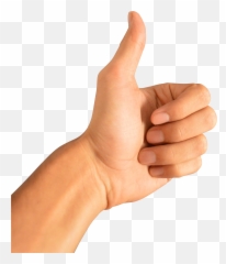 Thumbs Up Png Download Clipart - Free Transparent Hand Png