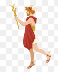 Hermes Greek God - Png
