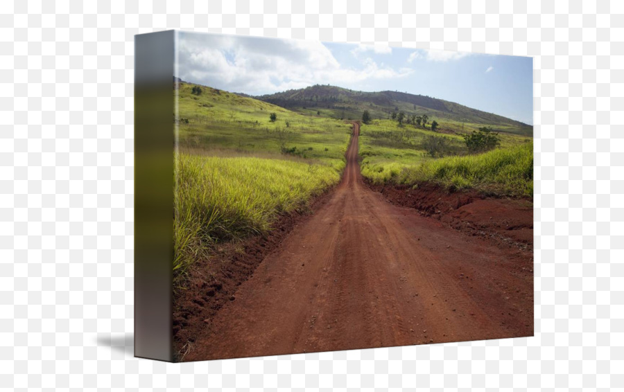 Hawaii Lanai The Long Red Dirt Road - Soil Png,Dirt Road Png