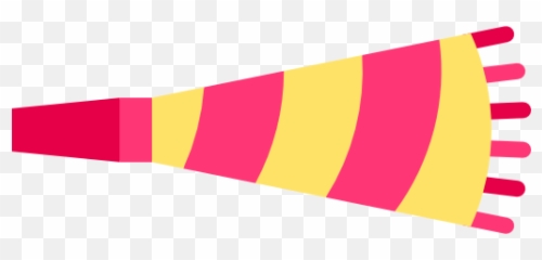 Birthday Party Horn Fun Celebration - Vector png