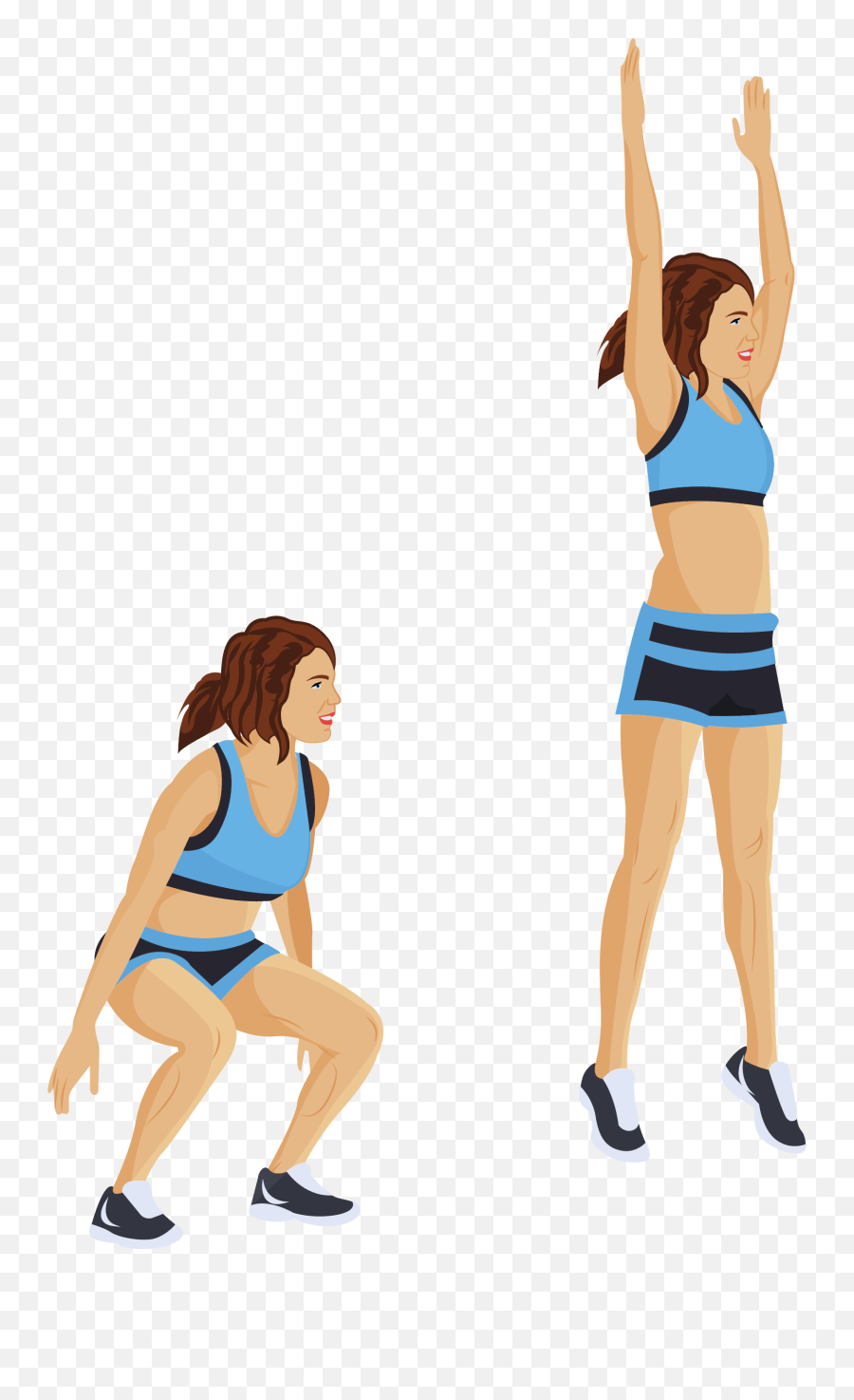 Jump - Jump Squats Png,Squat Png