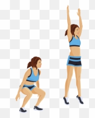 Jump - Jump Squats Png,Squat Png