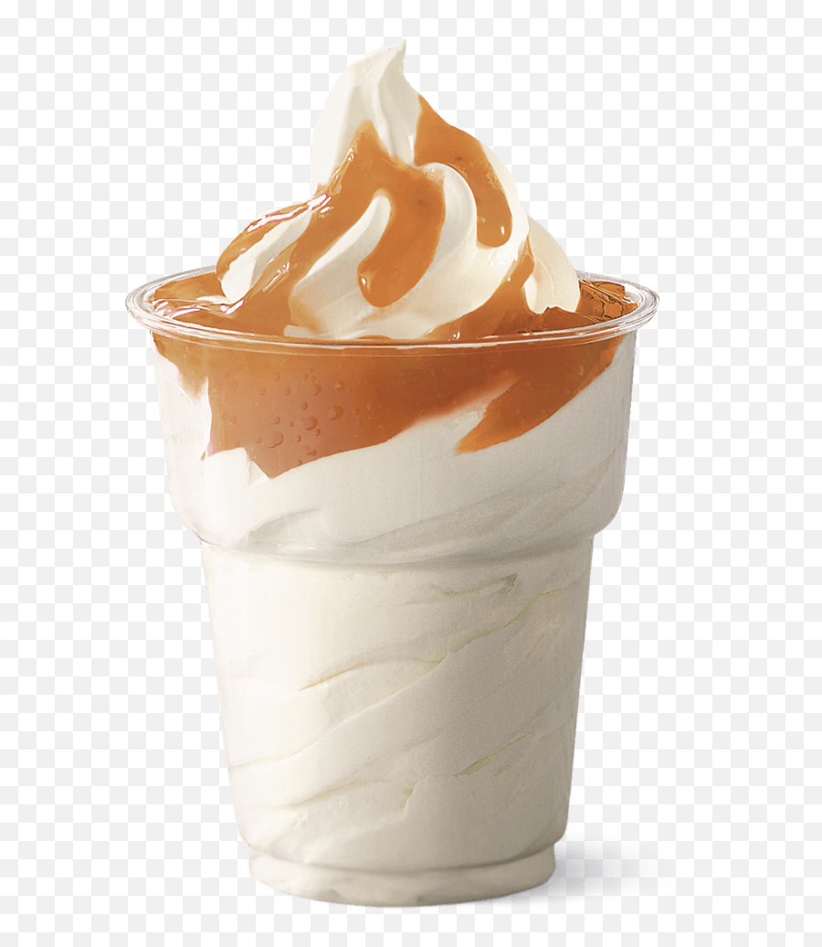 Sundae Ice Cream Fudge Caramel - Hungry Jacks Caramel Sundae Png,Whipped Cream Png