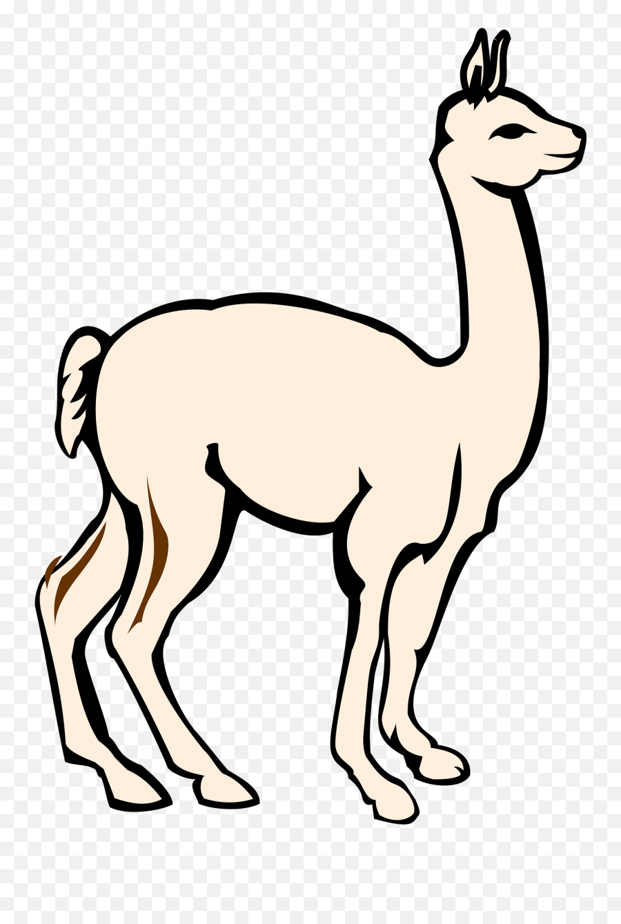 Alpaca Clipart - Vicuña Gif Png,Alpaca Png