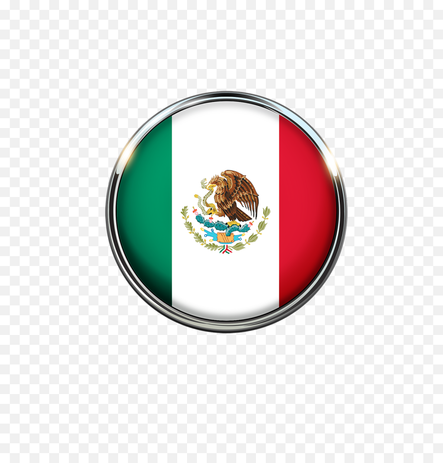 Circle Mexican Flag Coat Of Arms Sky - Coat Of Arms Of Mexico Png,Mexican Png