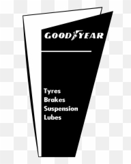 Goodyear Logo Png Transparent Svg - Vertical