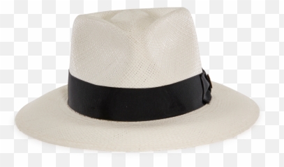 Blue Notes White Straw Classic Brim - Costume Hat Png,Fedora Hat Png