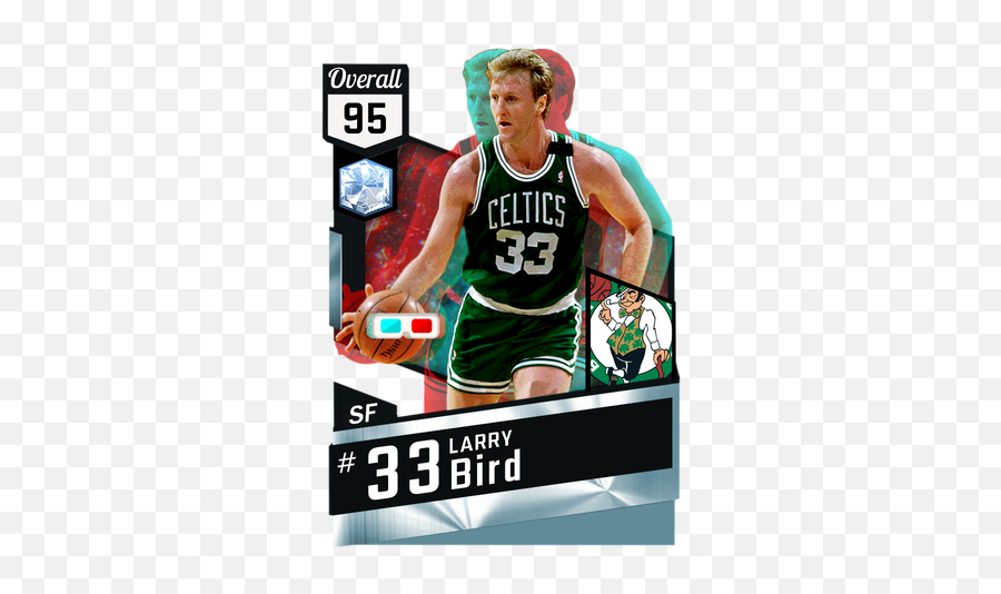 Larry Bird - Patrick Ewing 2k Card Png,Larry Bird Png