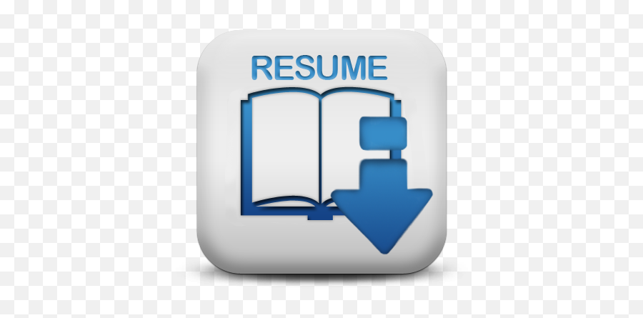 Resume Symbol Icon Png Transparent - Résumé Png,Resume Icons Png