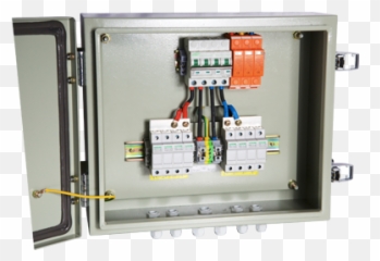 Combiner Box 4 Strings 1 Sting Pvc - Cool Solar Private Limited 4 String Solar Combiner Box Png,Png Combiner