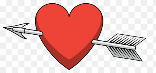 Heart And Arrow Png 6 Image - Arrow In Png