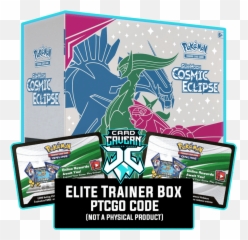 Cosmic Eclipse Etb - Cosmic Eclipse Elite Trainer Box Walmart Png,Arceus Png