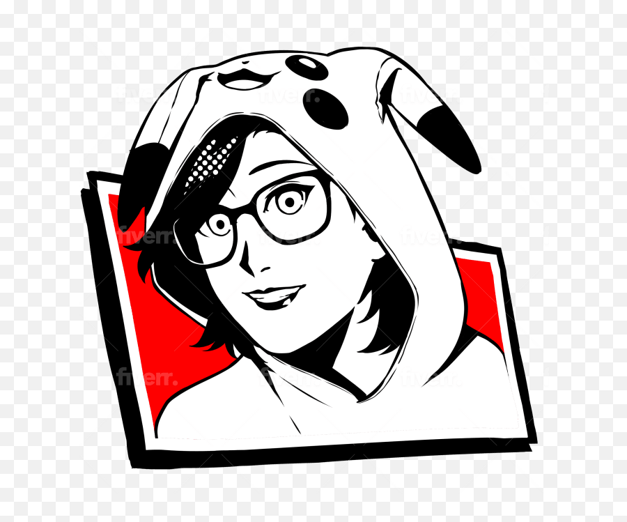 Draw A Persona 5 Style Portrait - For Women Png,Persona 5 Text Icon