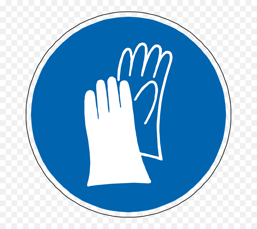 Free Photo Symbol Sign Hand Protection Blue Icon Gloves - Gloves Sign Png,Icon Cold Weather Gloves