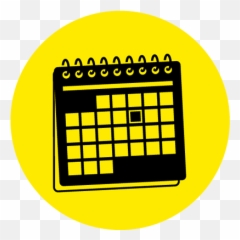 Icon - Yellowcalender Bay Explorer Language Png,Calender Icon Image