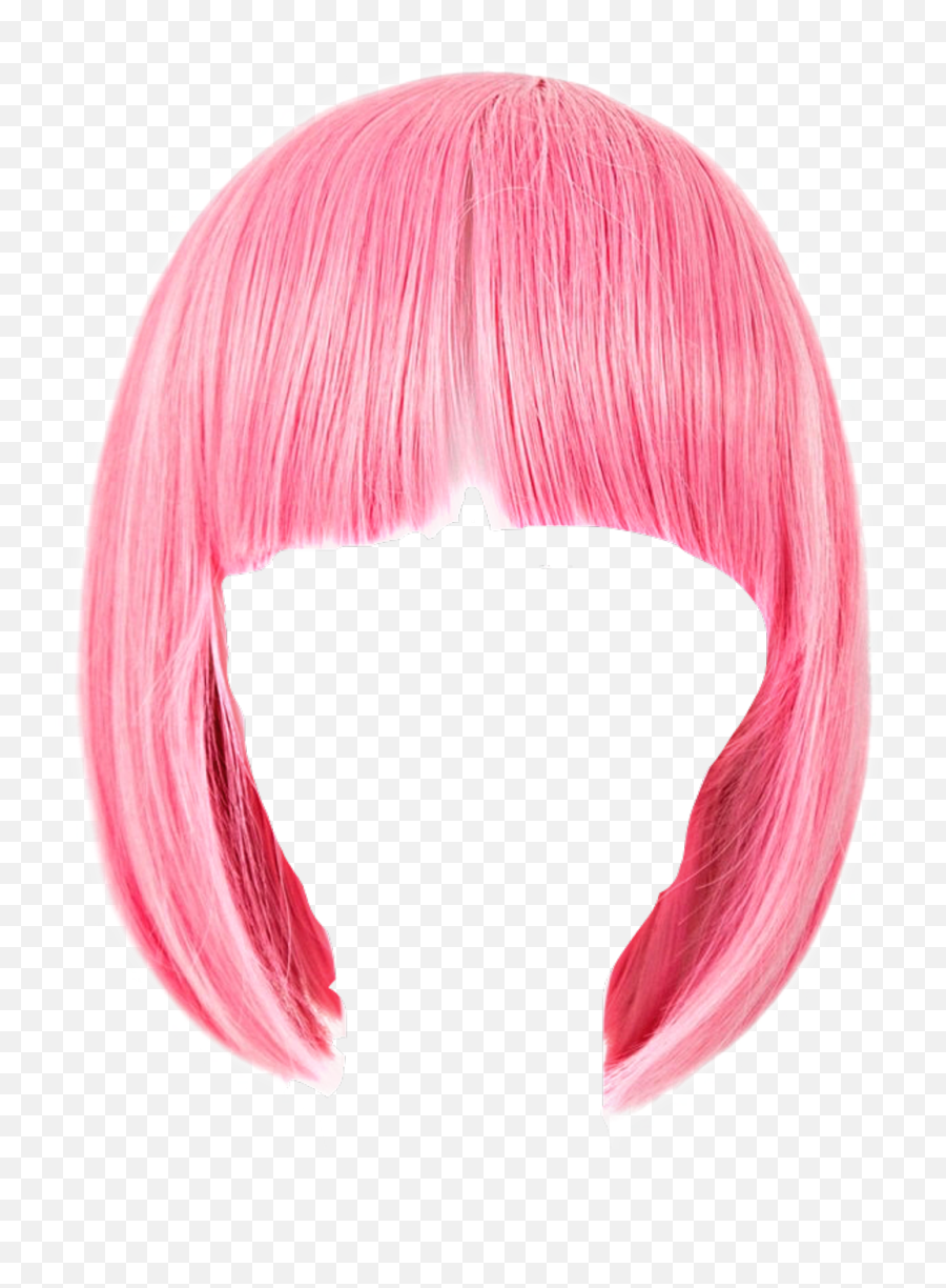 Hair Wig Png - Pink Hair Wig Png,Wigs Png