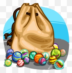 Marbles Clipart - Bag Of Marbles Clipart Png,Marbles Png