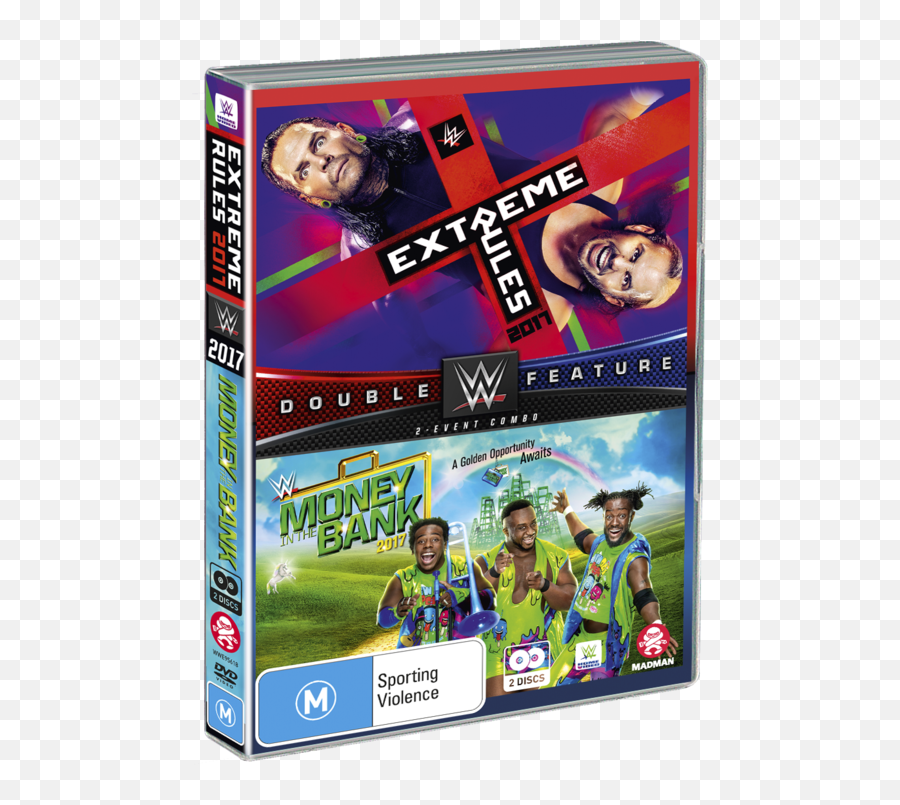 Wwe Extreme Rulesmoney In The Bank 2017 - Dvd Extreme Rules Money In The Bank 2017 Png,Sami Zayn Png
