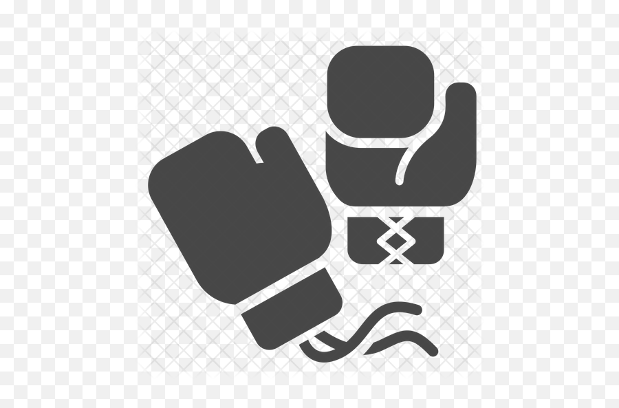 Free Boxing Gloves Icon Of Glyph Style - Illustration Png,Boxing Gloves Icon