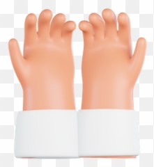 Premium Praying Hands 3d Illustration Download Png Obj - For Women