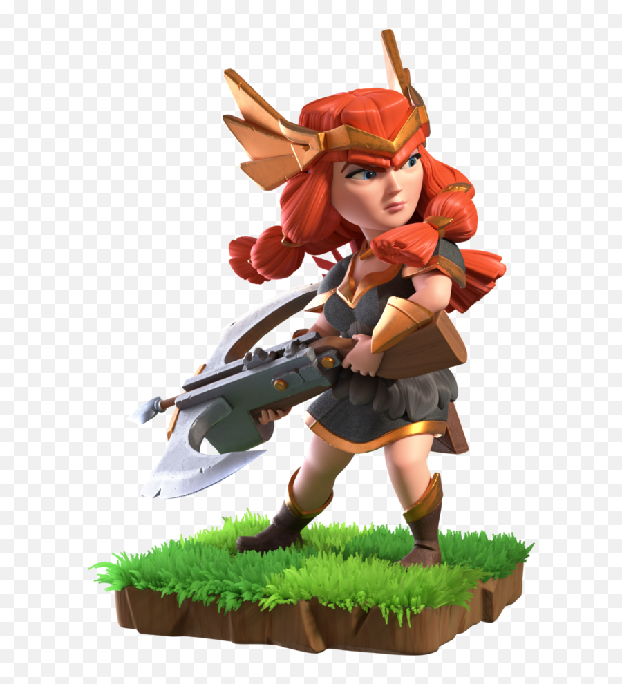Supercell Helsinki Creating Stylized Content For Clash Of - Valkyrie Queen Coc Png,Clash Royale App Icon