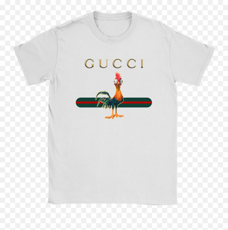 Gucci Hei Moana Cartoon Shirts Women - Gucci T Shirt Transparent Png,Hei Hei Png