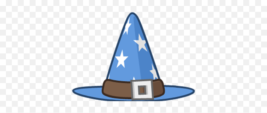 Bfdi Wizard Hat Png Image With No - Wizard Hat No Background,Wizard Hat Png