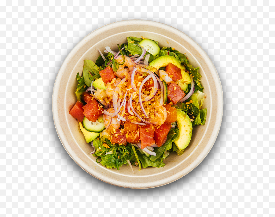 Regular Poke Bowl - Garden Salad Png,Bowl Of Rice Icon