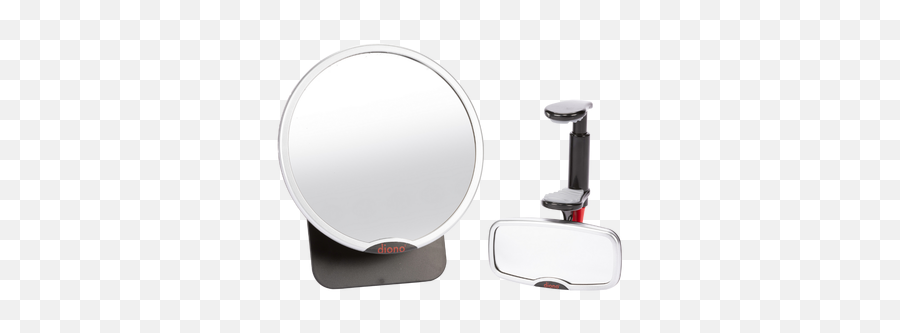 Easy View Baby Mirror - 2 Pack Diono Car U0026 Travel Makeup Mirror Png,Crystal Clear Icon Pack