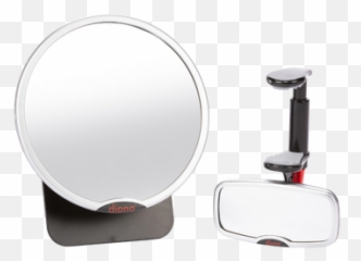 Easy View Baby Mirror - 2 Pack diono Car u0026 Travel Makeup png