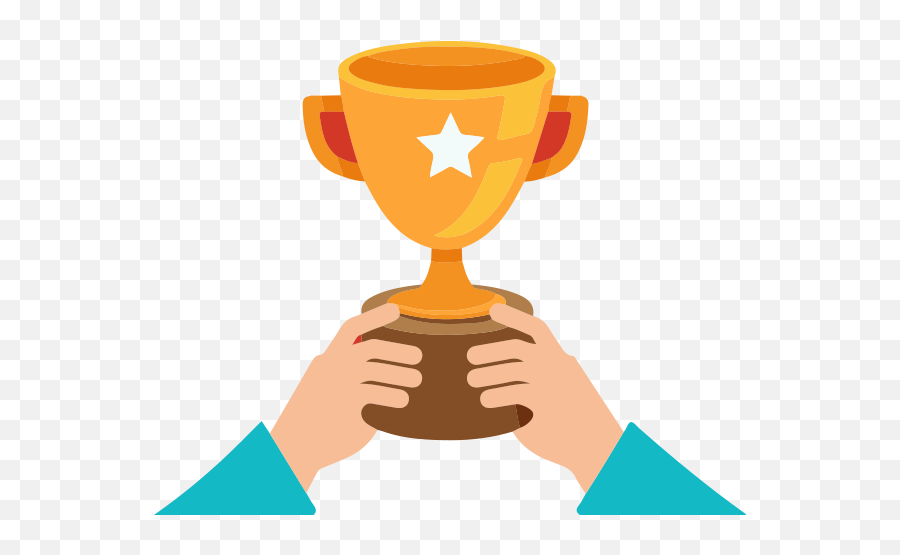 Reward Png Picture Clipart Vectors Psd Templates - Free Hand Holding Trophy Vector,Trophy Clipart Png