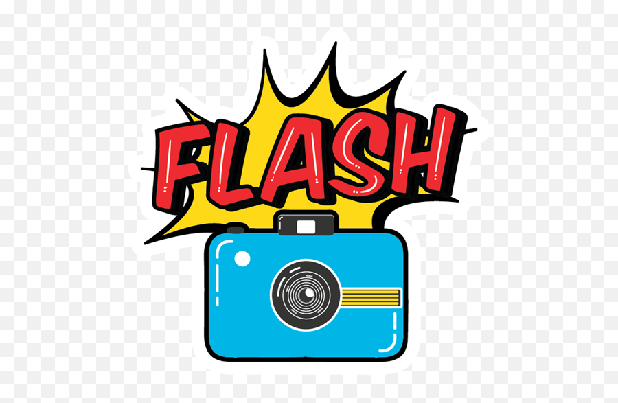 Camera Flash Sticker - Accounting Model Png,Camera Flash Png