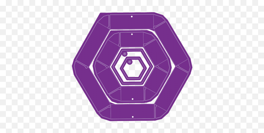 Gemini Dimensionals Double - Sided Die Hexagon Box Dot Png,Switched At Birth Folder Icon