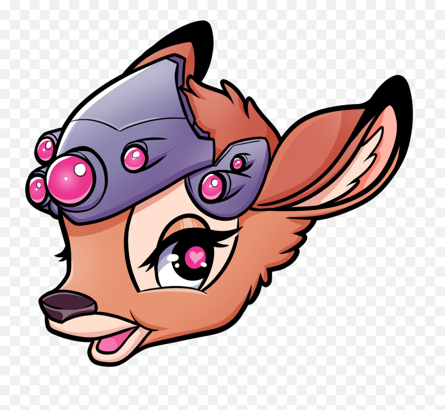 Download Hd Icon Fanart For Bambi Q Overwatch Yter And Insta - My Deer Bambi Fanart Png,Icon Q