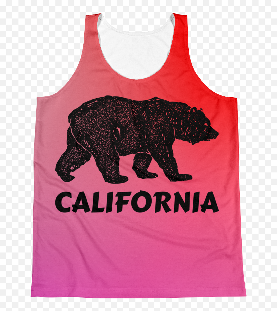 Tank Top - Mama Bear Png,California Bear Png