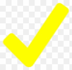 Yellow Checkmark Icon - Free yellow icons Check Mark Symbol png