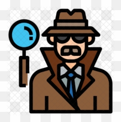 Detective Icon - Clip Art Png,Detective Png