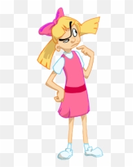 Download Hey Arnold - Helga G Pataki Png Cartoon Helaga,Hey Arnold Png