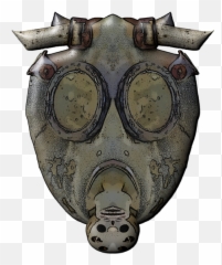 Old Gas Mask Greeting Card - Gas Mask Png,Gas Mask Transparent Background
