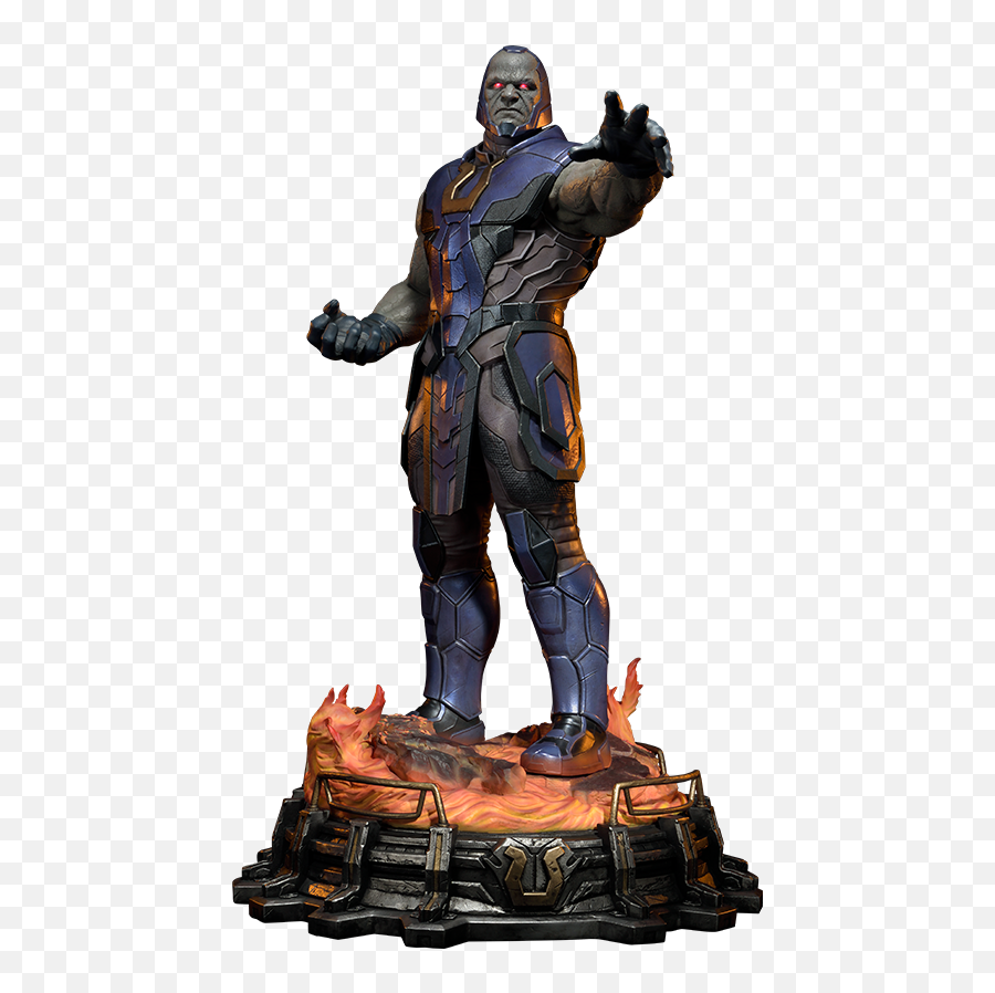 Darkseid Scale Statue - Darkseid Vs Superman Statue Png,Injustice 2 Logo Png