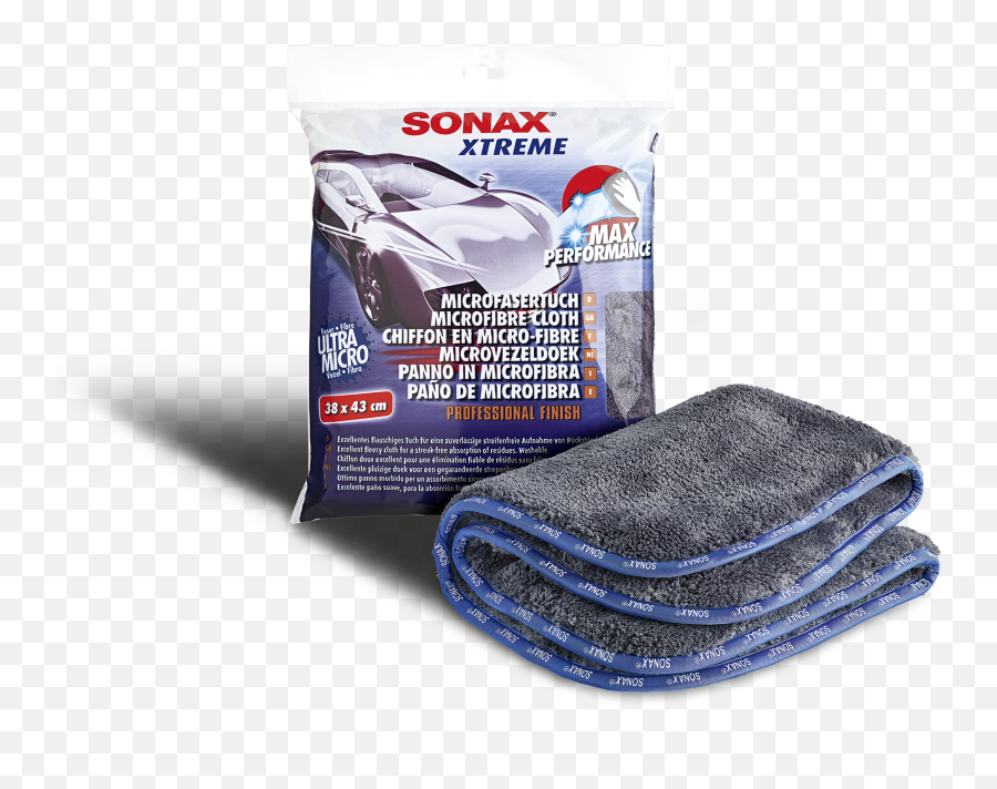 Sonax Xtreme Microfibre Cloth Professional Finish - Sonax Microfibre Cloth Professional Finish Png,Light Streak Png