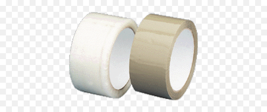 2 X 110 Yd Acrylic Adhesive Carton Sealing Tape Brown - Paper Png,Piece Of Tape Png