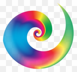 Download Free Png Golden Ratio Spiral Design Rainbow - DLPNGcom Clip Art