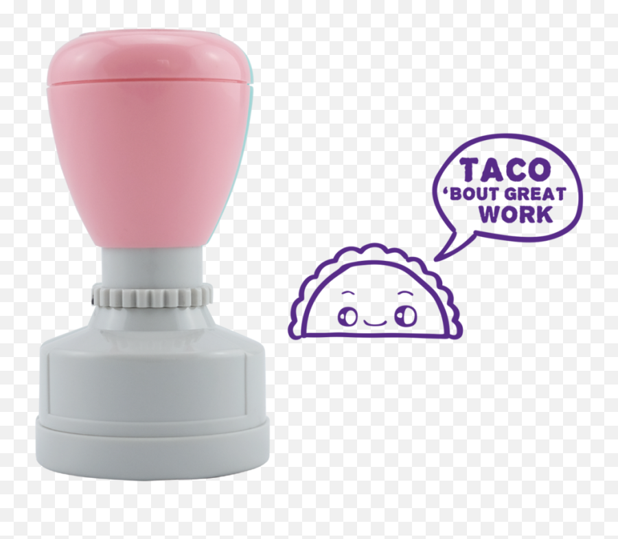 Taco U0027bout Great Work U2014 The Teaching Tools Premium Custom Made Pre Inked Stamps For Teachers U0026 Businesses - Cartoon Png,Taco Png