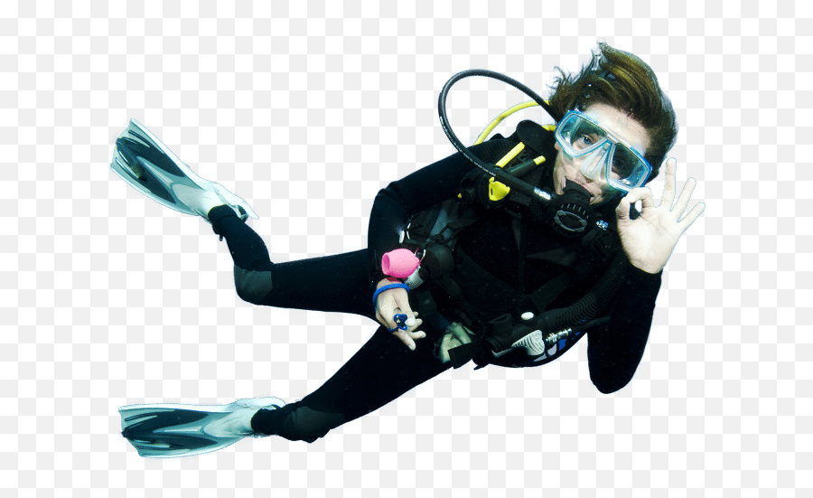 Girl Scuba Diving Png - Scuba Diver Transparent Background,Scuba Diver Png