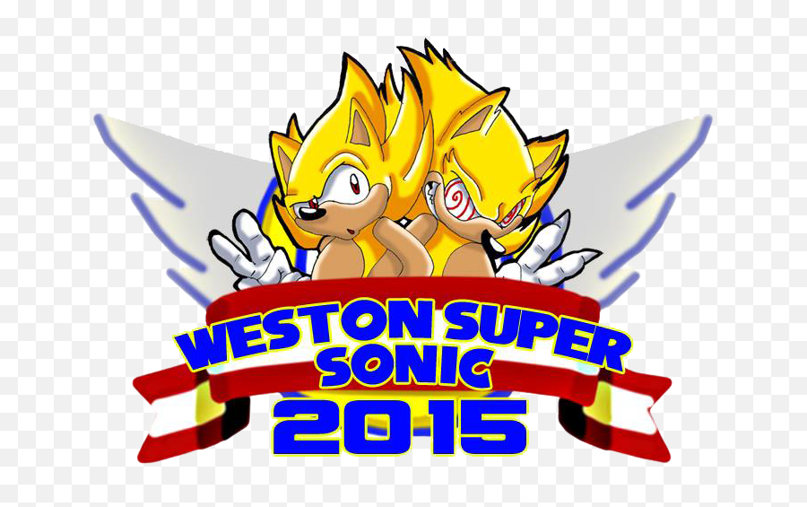 Weston Super Sonic The Comic Panel And Charity - Super Sonic Png,Super Sonic Png